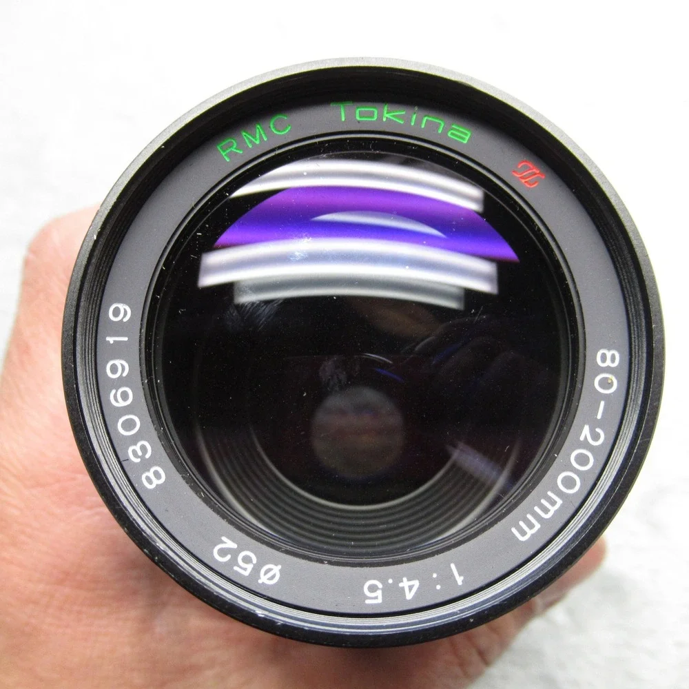 RMC Tokina 80-200mm f/4.5 Zoom Lens Manual Focus Untested‎ As IS 8306919 1980s